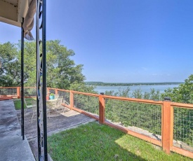 Bright Waterfront Retreat with Deck and Fire Pit!