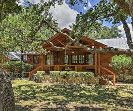 Rustic Canyon Lake Cabins with Hot Tub on about 3 Acres!