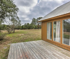 Dripping Springs Home with Deck, Near Wedding Venue