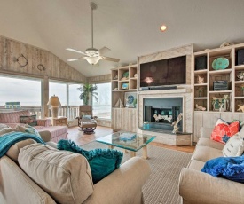 Beautiful Beachfront Galveston Home with Deck!