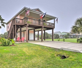 Galveston Home with Canal View quarter Mile to the Beach!