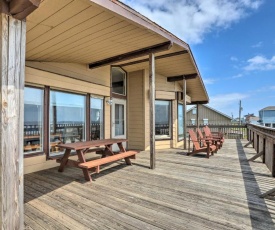 Galveston Home with Deck and Grill, Steps to Beach