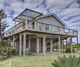Updated Galveston Home with Deck - 150 Ft to Beach!