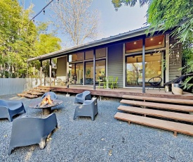 Modern Escape with Firepit - 2 Blocks to Dining home