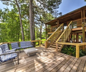 Riverfront Houston House with Deck and Private Dock!
