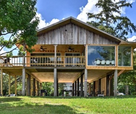 San Jacinto River Home with Deck, Games and Grill!
