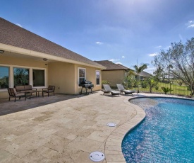 South Padre Home with Saltwater Pool Near Golf!