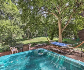 Riverfront New Braunfels Home with Hot Tub!