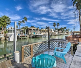 Waterfront Port Isabel Cottage with Deck!