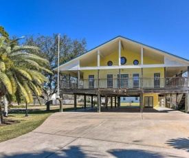 Seabrook Retreat with Deck Walk to the Beach!