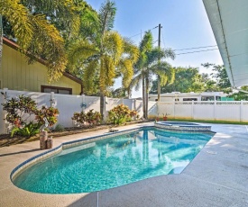 Sunny Seminole Home with Pool, 4 Miles to Beach!