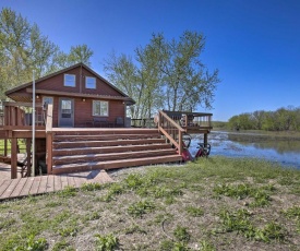 Lodge on 240 Acres with Deck, Grill and Fire Pit!