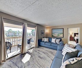 New Listing! Bay-View Condo with Pool, Walk to Beach condo