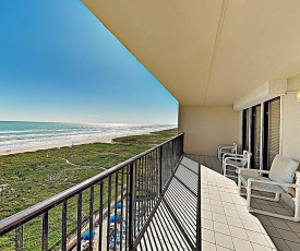 New Listing! Gulf-Front Retreat with Pools & Gym condo