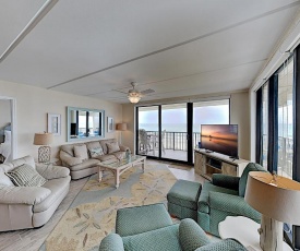 New Listing! Gulf-View Corner Unit with Gym & Pools condo