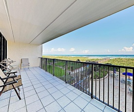 New Listing! Sleek Gulf-View Condo: Balcony & Pool condo