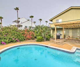 South Padre Island Oasis with Pool Walk to Beach!